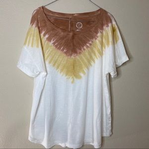 Maurices 24/7 Tee shirt tie dye size 1 plus size